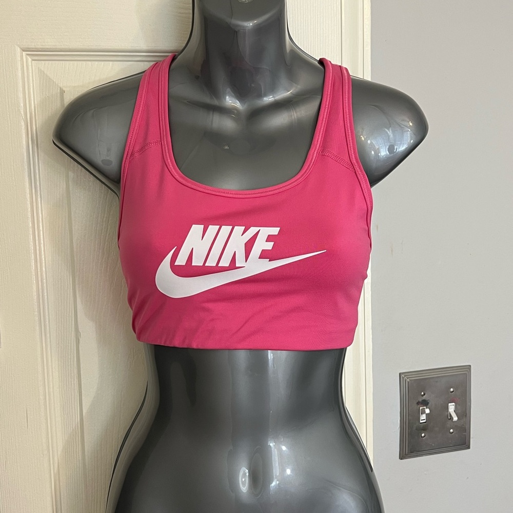 Nike Pink Racerback Sports Bra